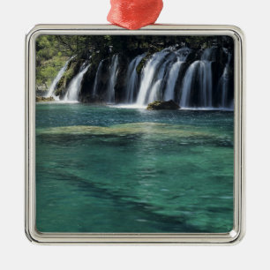 Asia, China, Sichuan Province, Jiuzhaigou Metal Ornament