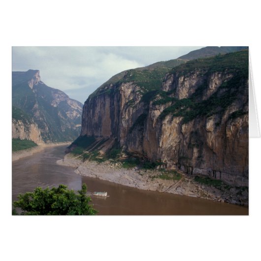 Asia, China, Yangtze River, Three Gorges. Cards (Front Horizontal)