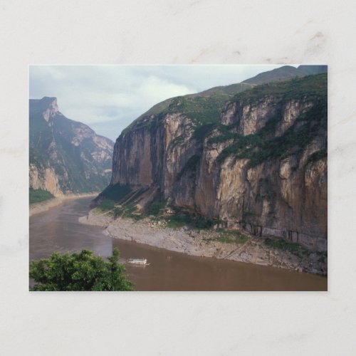 Asia China Yangtze River Three Gorges Postcard