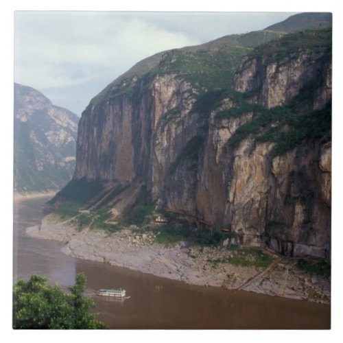 Asia China Yangtze River Three Gorges Tile