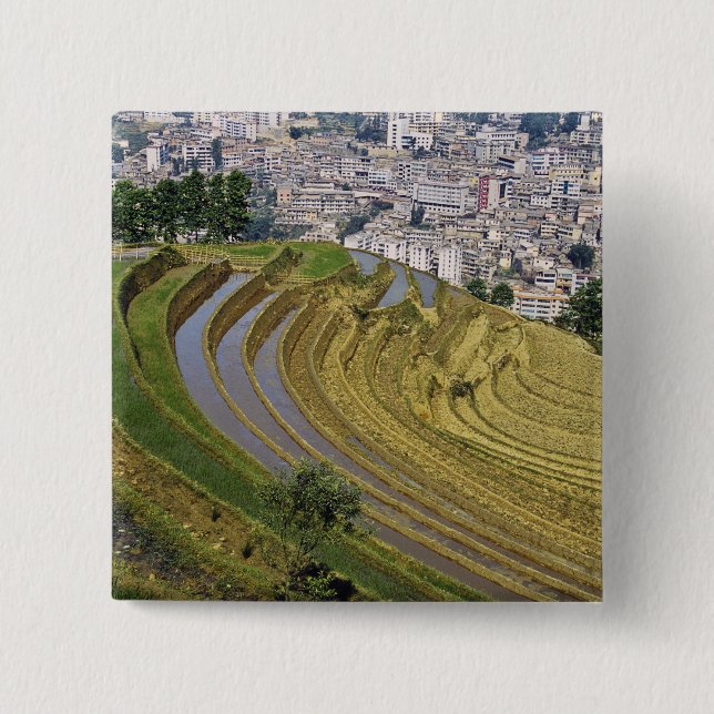 Asia, China, Yunnan Province, Jinping. Jinping Button (Front)