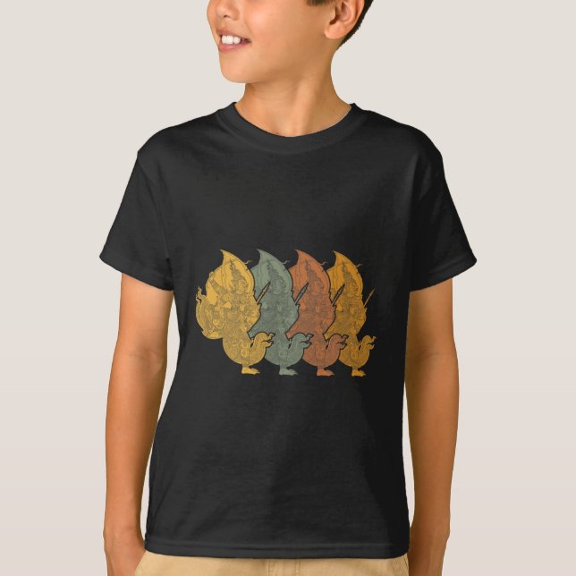 Asia Culture Thai Ngkok Thailand  T-Shirt (Front)