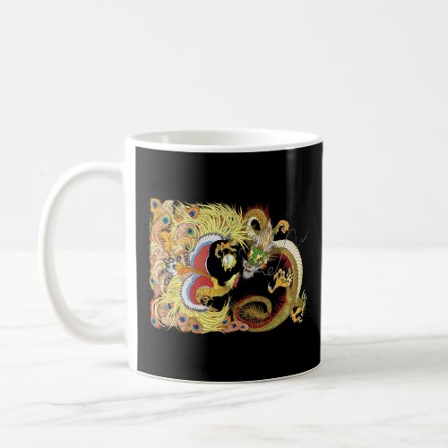 Asia History Dragon Phoenix With Pearl Chinese Myt Coffee Mug