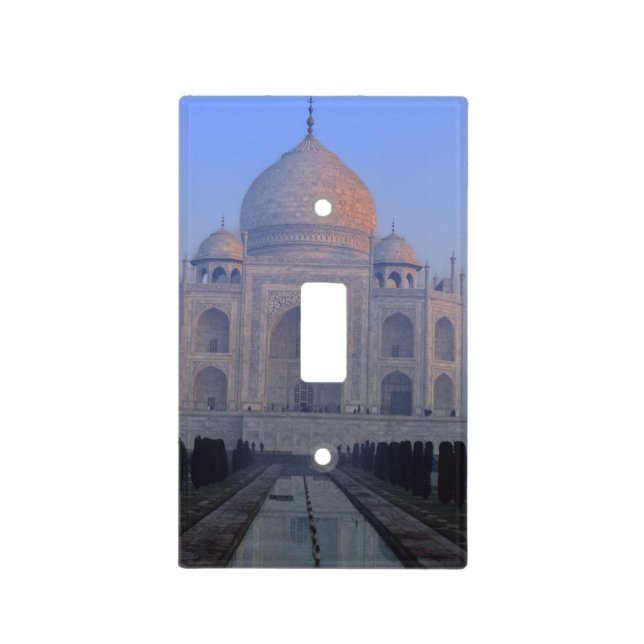 Asia; India; Agra. Taj Mahal. Light Switch Cover (Front)