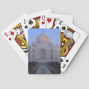 Asia; India; Agra. Taj Mahal. Poker Cards