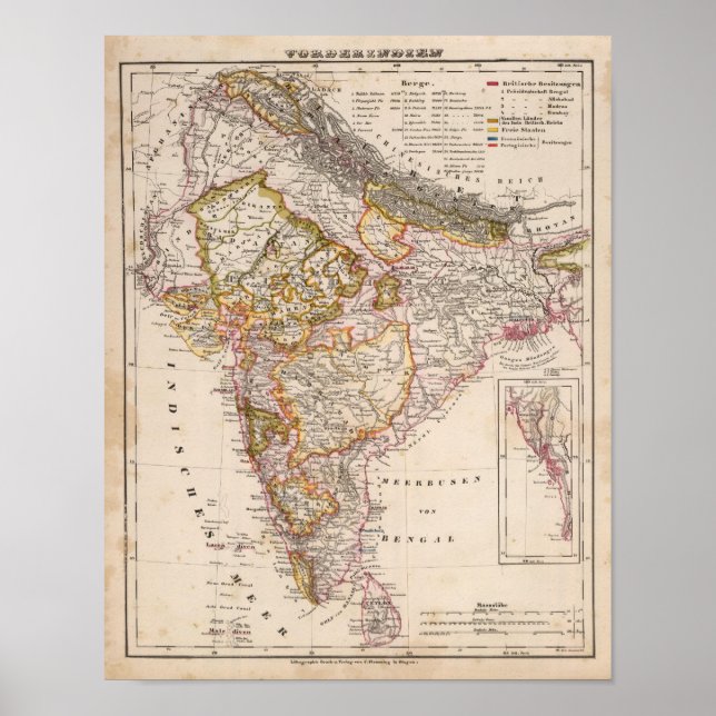 Asia, India, Bangladesh Poster (Front)