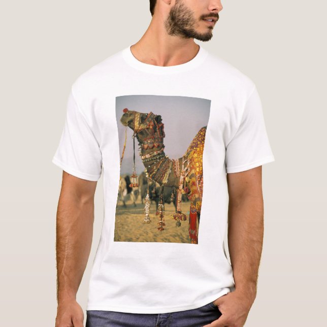 Asia, India, Pushkar. Camel Shamu , Pushkar T-Shirt (Front)