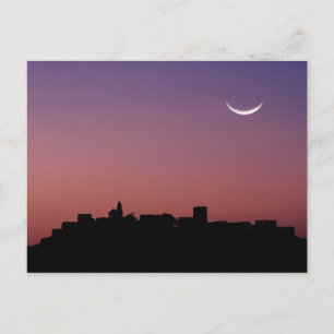 Asia, India, Rajasthan, Jaipur. A crescent Postcard