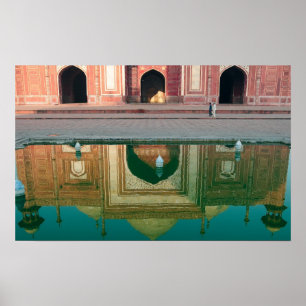 Asia, India, Uttar Pradesh, Agra. On the 2 Poster