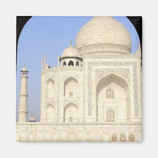 Asia, India, Uttar Pradesh, Agra. The Taj 2 Magnet (Front)