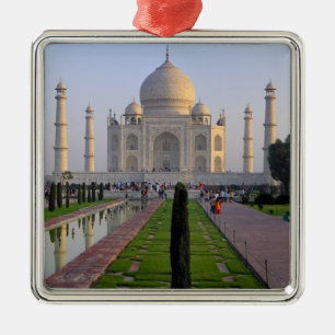 Asia, India, Uttar Pradesh, Agra. The Taj 3 Metal Ornament