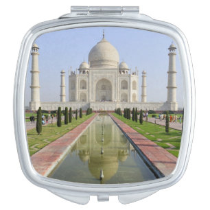 Asia, India, Uttar Pradesh, Agra. The Taj 5 Compact Mirror