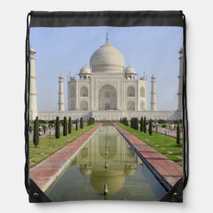 Asia, India, Uttar Pradesh, Agra. The Taj 5 Drawstring Bag