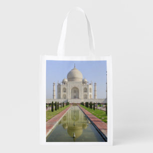 Asia, India, Uttar Pradesh, Agra. The Taj 5 Grocery Bag
