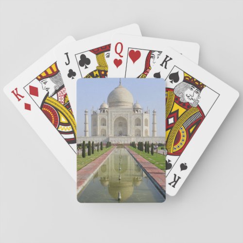 Asia India Uttar Pradesh Agra The Taj 5 Poker Cards