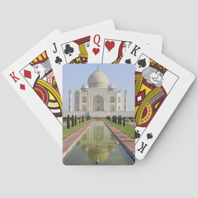 Asia, India, Uttar Pradesh, Agra. The Taj 5 Poker Cards (Back)