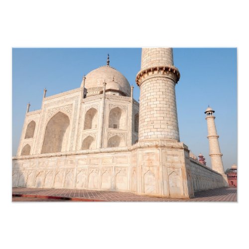 Asia India Uttar Pradesh Agra The Taj 7 Photo Print