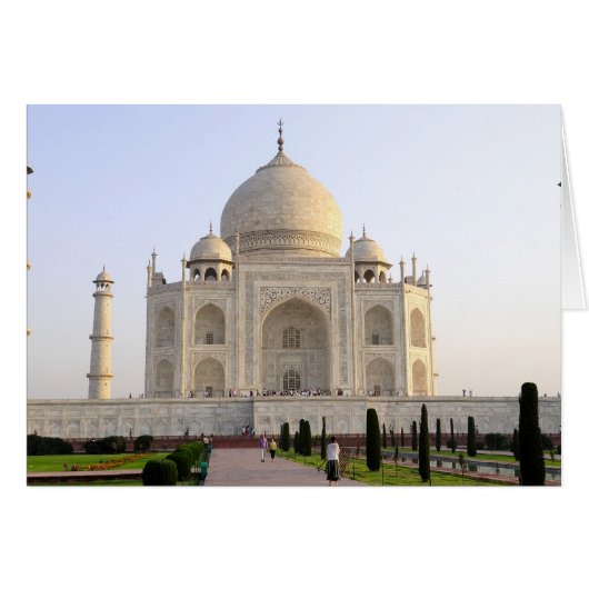 Asia, India, Uttar Pradesh, Agra. The Taj 8 (Front Horizontal)
