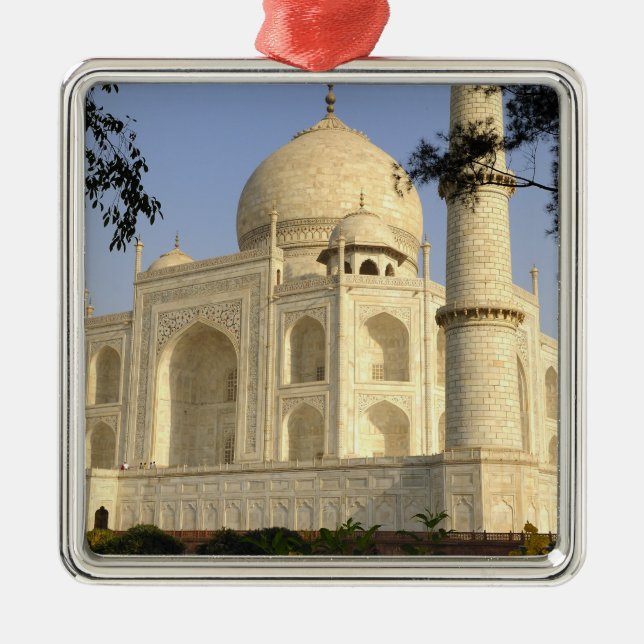 Asia, India, Uttar Pradesh, Agra. The Taj Metal Ornament (Front)