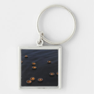 Asia, India, Varanasi Region. Offerings in the Keychain