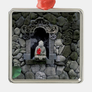 Asia, Indonesia, Bali. A shrine of Buddha Metal Ornament