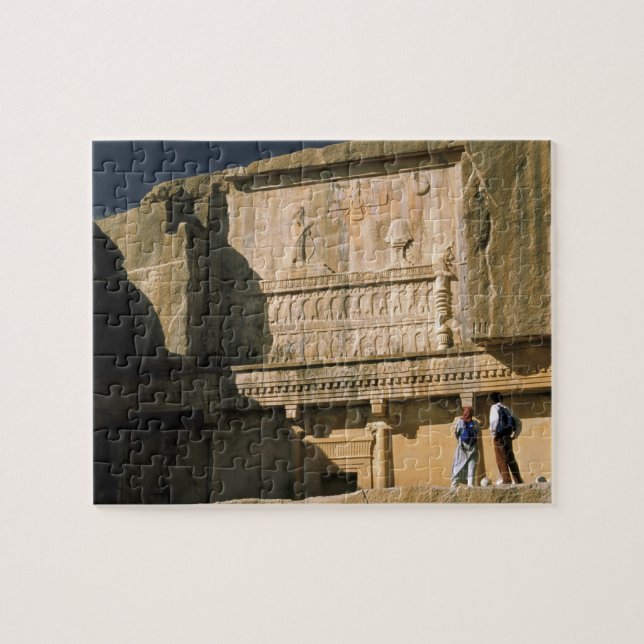 Asia, Iran, Persepolis.Tomb of Darius the Great. Jigsaw Puzzle (Horizontal)