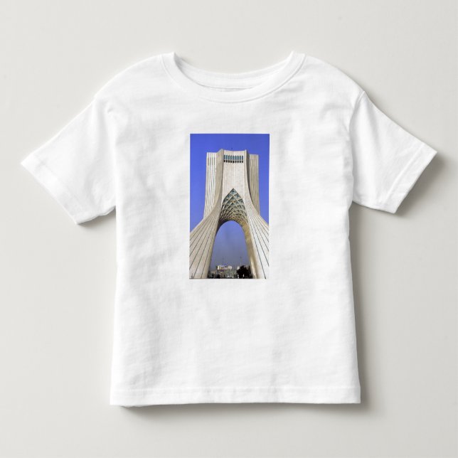 Asia, Iran, Tehran. Freedom Monument in Azadi Toddler T-shirt (Front)