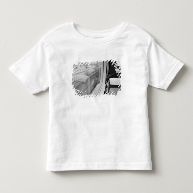 Asia, Japan. Aboard the Shinkansen Bullet Train Toddler T-shirt (Front)
