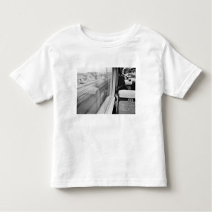 Asia, Japan. Aboard the Shinkansen Bullet Train Toddler T-shirt
