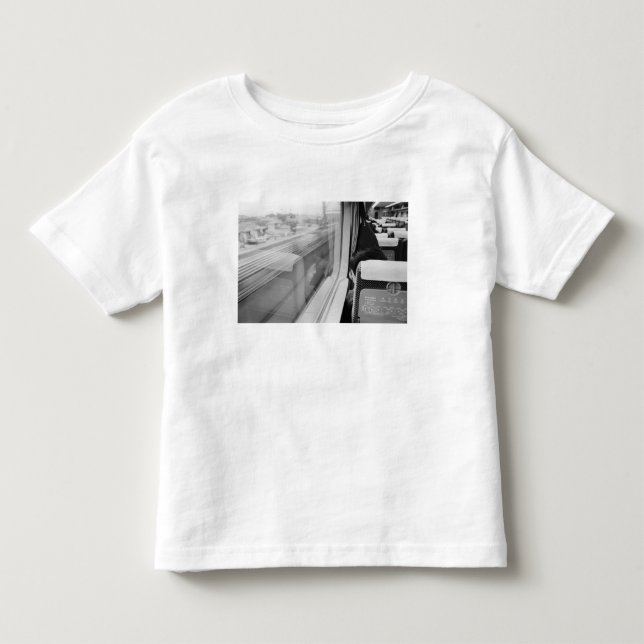 Asia, Japan. Aboard the Shinkansen Bullet Train Toddler T-shirt (Front)