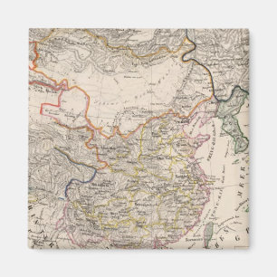 Asia, Japan, China Magnet