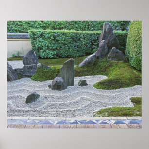 Asia, Japan, Kyoto, Daitokuji Temple, Zuiho-in Poster