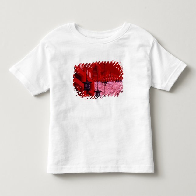 Asia, Japan, Kyoto, Heian shrine in spring. Toddler T-shirt (Front)