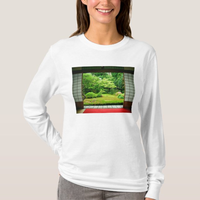 Asia, Japan, Kyoto. Zen Garden 2 T-Shirt (Front)
