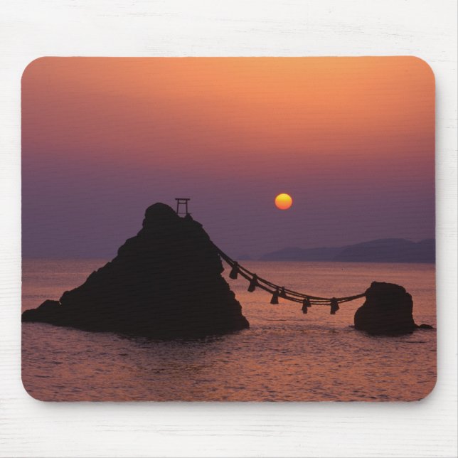Asia, Japan, Mie, Futamigaura at Dawn Mouse Pad (Front)