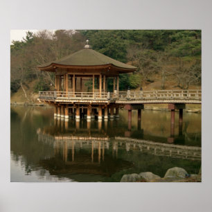 Asia, Japan, Nara, Temple in Nara Poster
