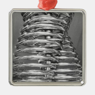 Asia, Japan, Tokyo. Coiled pipe, Tepco Energy 2 Metal Ornament