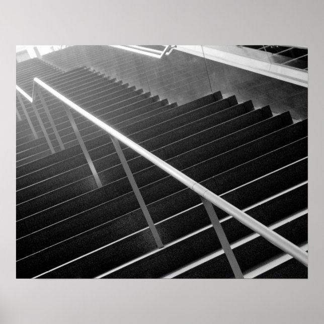 Asia, Japan, Tokyo. Stairs, Tokyo International 3 Poster (Front)