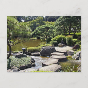 Asia, Japan, Tokyo. The Japanese Garden at the Postcard