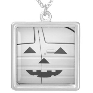 Asia, Japan, Tokyo. Toyota Will, Vi car painted Silver Plated Necklace