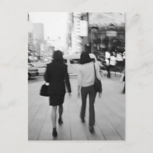 Asia, Japan, Tokyo. Young women on the Ginza. Postcard