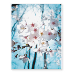 Asia Japanese Cherry Blossom Temporary Tattoos