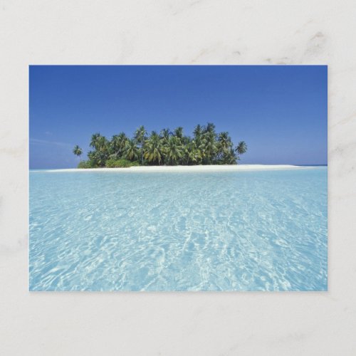 ASIA Maldives Ari Atoll Uninhabited Postcard