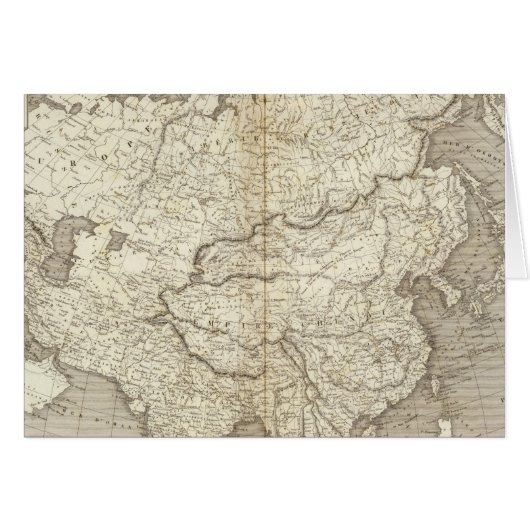 Asia Map Cards (Front Horizontal)