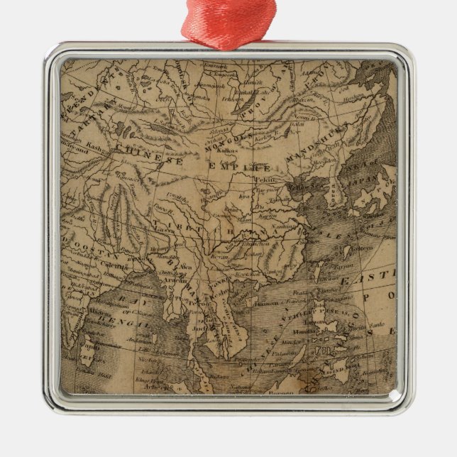 Asia Metal Ornament (Front)