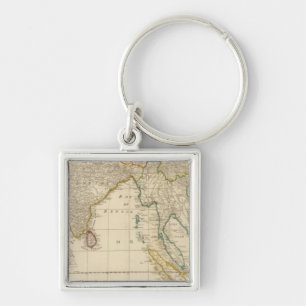 Asia middle keychain