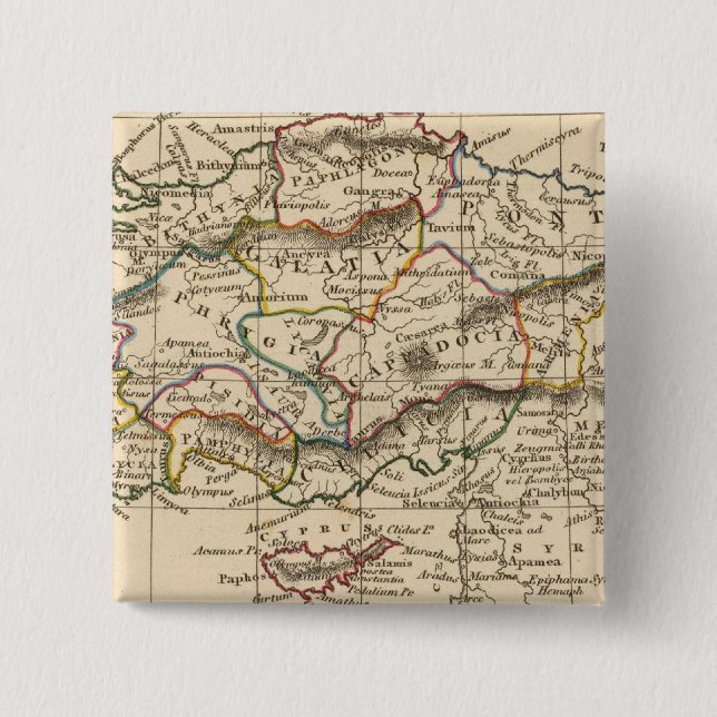 Asia Minor Pinback Button (Front)