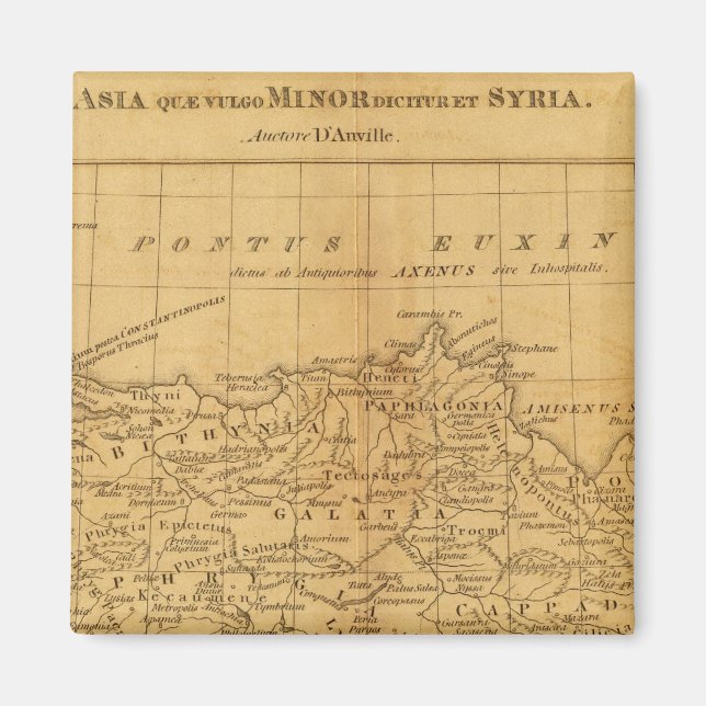 Asia Minor, Syria Magnet (Front)