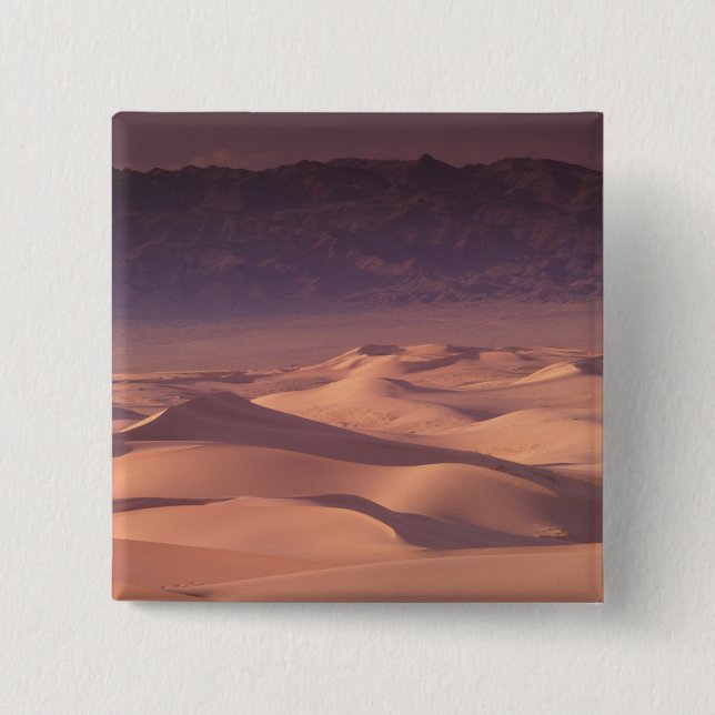 Asia, Mongolia, Gobi Desert, Gobi Gurvansaikhan Pinback Button (Front)