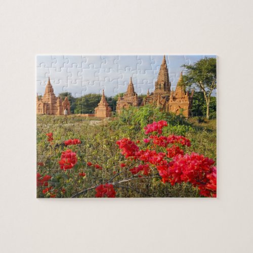 Asia Myanmar Burma Bagan Pagan A Bagan Jigsaw Puzzle